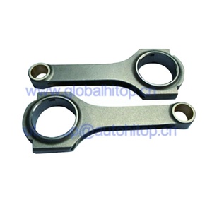Bielles de course en acier 4340 personnalisées, différents styles de profilés, pour Peugeot 106 206 206T EW10j4 EW10J4S 148mm - Product Image 1