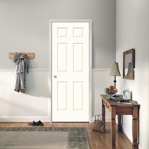 Porte Interne Moderne a Prezzo all'Ingrosso, Superficie Rifinita con Primer Bianco per Hotel, Porte Interne in Legno per Ospedali e Magazzini - Product Image 5