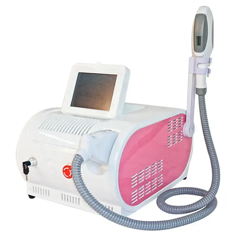 Machine à épiler multifonctionnelle Dpl + elight + opt + ipl pour traitement de la pigmentation de l'acné et de l'élimination vasculaire Ipl Dpl