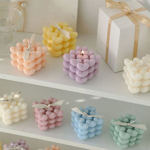Hot Selling Cube 2 Cavity Silicone <b>Candle</b> <b>Mold</b> Baking <b>Mold</b> for Mousse Cake Chocolate - Product Image 6