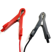 Câble de charge rapide 12V robuste 12AWG avec pince crocodile vers SAE pour moto, camping-car, panneau solaire