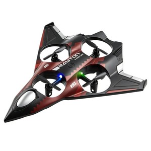 Nouveaux jouets d'avion télécommandé en plastique pour enfants, décollage par simple pression, retournement en un clic, avion télécommandé 2,4 GHz avec lumière LED - Product Image 3