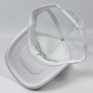 Casquette de camionneur personnalisée faveurs de mariage pour adultes de <span class=keywords><strong>CHARLOTTE</strong></span> avec amour nom brodé blanc vert corde casquettes de baseball avec filet - Product Image 6