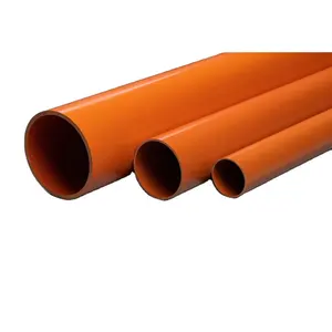 Factory Direct Supplier 1.0Mm-2.5Mm Pvc Pipes For Electrical Wiring Conduit Wiring Machine Pvc Hydroponics Tube
