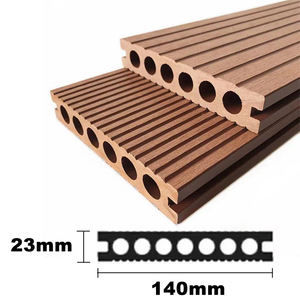 Muestra Gratuita de Tarima de WPC de Alta Calidad, 23mm 25mm, Suelo de WPC para Exteriores, Tarima de Plástico Compuesto para Terraza - Product Image 4