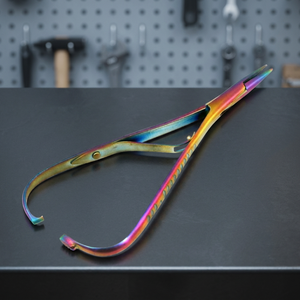Porte-aiguille Mathieu, instrument chirurgical manuel en acier inoxydable, certifié CE Classe I, pour utilisation en salle d'opération - Product Image 4