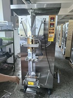 Machine de remplissage d'eau potable en sachet entièrement intégrée pour les projets de production en lot d'eau potable mobile