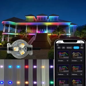 Dc24V Pista al aire libre Led Luces de Navidad Vacaciones permanentes Luz de ajuste de Halloween para luces de punto - Product Image 1