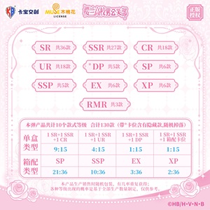 36 Cajas al por Mayor de Tarjetas Coleccionables de <span class=keywords><strong>Anime</strong></span> Kabao Creative Ouran High School Host Club, Serie Magnificent Sugar Dream, Serie 1 - Product Image 6