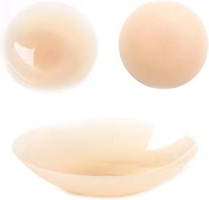 Couvre-mamelons sans adhésif MISS&HUA pour femmes, cache-tétons réutilisables, ultra fins, invisibles, en silicone, lingerie féminine - Product Image 2