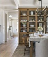 Meubles de cuisine sur mesure de luxe du Vermont, armoires de cuisine modernes sans poignées avec îlot central pour projets de villas et maisons complètes