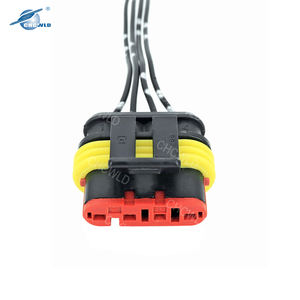 Connecteur femelle étanche à 4 broches pour faisceau de câbles automobile Connecteur superseal série 1.5mm 282088-1 - Product Image 2