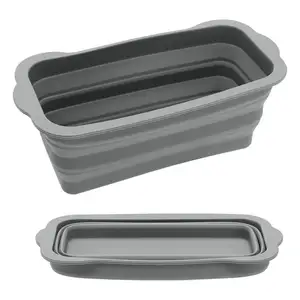 可折叠硅胶滴水盘后油脂杯衬垫，适用于黑石烤架易于清洁的烧烤烤架配件