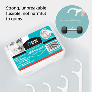 Răng làm sạch xỉa răng tùy chỉnh 50pcs xỉa nha khoa Pick hộp chăm sóc răng miệng Flosser răng xỉa Pick - Product Image 4