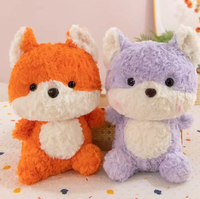Peluche renard créative et mignonne, jouet en peluche pour cadeaux d'anniversaire