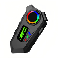 Écouteurs sans fil Y30A de haute qualité pour casque, réduction du bruit, affichage numérique, radio FM, multifonctionnels pour moto et activités de plein air