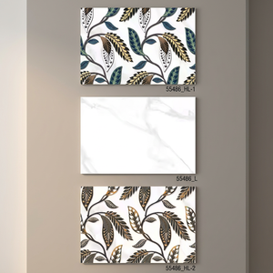 Azulejos de pared de cerámica resaltador Natural de Color negro 30x45cm 300x450mm Digital impreso colorido 12x18 diseñador alto brillante esmaltado - Product Image 3
