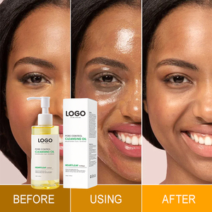 Aceite Limpiador Heartleaf para Piel Sensible, Limpieza Profunda de Poros, Eliminación de Puntos Negros, Control de Sebo, Eliminación de Maquillaje y Protector Solar - Product Image 2