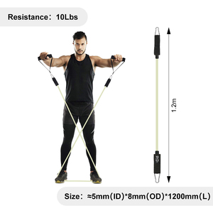 Resistance <b>Bands</b>, Exercise <b>Bands</b> with Handles, Fitness <b>Bands</b>, <b>Workout</b> <b>Bands</b> with Door Anchor for Heavy Resistance Training - Product Image 2