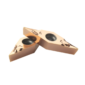 Vbgt110301 vbgt110302 QC Carbide chèn cho OD biến ID nhàm chán profiling thép không gỉ inconel 718 CNC Para torno inserto - Product Image 6