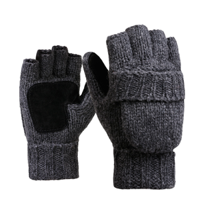 Wholesale the Latest Design Fashion Men's and Women's Jacquard Thickened Warm Touchscreen Knitted Winter <b>Wool</b> <b>Gloves</b> - Product Image 1