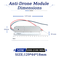 Amplificateurs de puissance RF personnalisables 50W 2000-2100MHz Module Lora GaN Module anti-drone VCO intégré