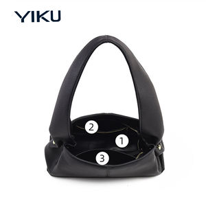 Fábrica de Bolsos YIKU, Fabricantes de Bolsos de Cuero Genuino para Mujer, Diseño de Marca con Logotipo Personalizado, OEM, Estilo Vintage Chic - Product Image 3