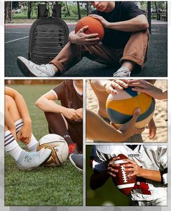 Free sample The Newest Style of Wholesale Custom Logo <b>Basketball</b> Backpack Dry Wet Sports Bag for Men's Football <b>Basketball</b> - Product Image 6
