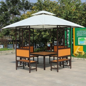 Gazebo da Giardino <span class=keywords><strong>in</strong></span> <span class=keywords><strong>Ferro</strong></span> <span class=keywords><strong>Battuto</strong></span> Stile Europeo, Tettoia per Cortile, Balcone, Padiglione da Tè, Supporto per Fiori - Product Image 3