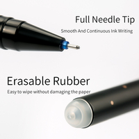 Stylos gel effaçables mignons à motifs zodiacaux avec pointe aiguille de 0,5 mm pour étudiants et usage quotidien, stylos gel effaçables sur le thème du zodiaque