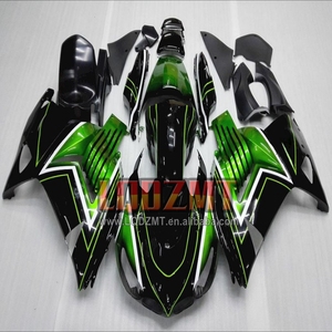 OEM Pour KAWASAKI NINJA <span class=keywords><strong>ZX</strong></span> 14R <span class=keywords><strong>Rose</strong></span> <span class=keywords><strong>Noir</strong></span> <span class=keywords><strong>ZX</strong></span>-14R ZX14R 12 13 14 15 16 17 61No.154 ZZR1400 2012 2013 2014 2015 2016 2017 Carénage - Product Image 2