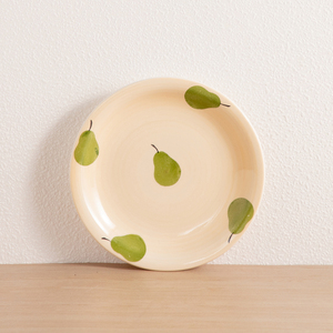 Vaisselle en céramique à motif poire peinte à la main, assiettes, bols et mugs en grès pour fruits, OEM ODM, vente en gros - Product Image 5