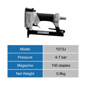 Clavadora Neumática Profesional TOUA 1013J de Calibre 20 con Salida de Aire Frontal de Aluminio <span class=keywords><strong>para</strong></span> Trabajos en Madera, Estructuras y Sofás - Product Image 6