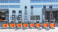 3-Tonnen 2,5-Tonnen 2-Tonnen 48V Elektro-Schubmaststapler Seitenlader Batteriebetriebener Schubmastgabelstapler für 6m 8m 10m Lager