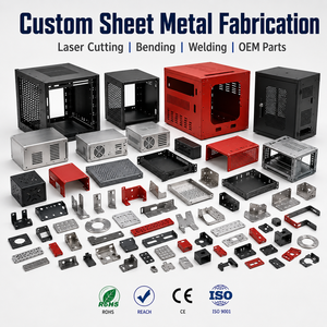 Oem <b>Sheet</b> Metal Work Product Fabrication Part Cnc Custom Stainless Steel Aluminum Plates Stamping Aluminum Laser Cutting Service - Product Image 1