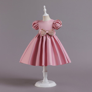 Vestido de niña de flores manchadas, <span class=keywords><strong>vestidos</strong></span> de novia de <span class=keywords><strong>bautizo</strong></span> <span class=keywords><strong>para</strong></span> niños, <span class=keywords><strong>vestidos</strong></span> de baile <span class=keywords><strong>para</strong></span> niñas, ropa de fiesta de Boutique, <span class=keywords><strong>vestidos</strong></span> <span class=keywords><strong>elegantes</strong></span> - Product Image 2
