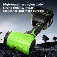 Nouveau souffleur à batterie lithium haute puissance à conduit, faible bruit, puissant, pour usage domestique, idéal pour la poussière, les feuilles et le déneigement