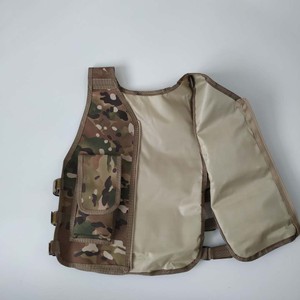 Custom Children's Design Camouflage Tactical Vest Zipper Closure Waterproof <b>Chest</b> Bag Fashionable Polyester Outdoor Clothing - Product Image 4
