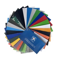 Bâche en PVC bleu Baché Trapal 680G bâche imperméable écologique avec motif tissé Ripstop bâche en PVC couverture de natation