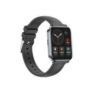 Montre connectée KM86 carrée en silicone et alliage d'aluminium avec écran TFT pour appels, cadran dynamique 3D, étanche IP68, design ultra-fin - Product Image 5