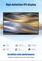 16 inch 60Hz USB draagbare monitor schermuitbreiding 1920x1200 voor laptop mobiele monitor gaming monitor