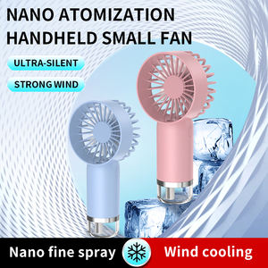 พัดลมมือถือ & พัดลมตั้งโต๊ะ USB แบบชาร์จไฟได้ | พัดลมขนาดเล็กแบบพกพาสำหรับใช้กลางแจ้งในสำนักงาน - Product Image 6