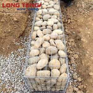 1x1x1 Galvanized Iron Wire Gabion Stone Baskets <strong>Retaining</strong> <strong>Wall</strong> <strong>Blocks</strong> 2x1x1m Gabion Boxes Cut to <strong>Size</strong> Services Included - Product Image 2