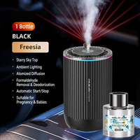 Diffuseur de voiture automatique portable de 50 ml en gros, diffuseur d'huiles essentielles rechargeable, diffuseur d'air électrique pour voiture, diffuseur d'air frais