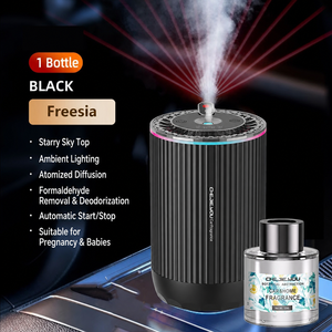 Diffuseur de voiture automatique portable de 50 ml en gros, diffuseur d'huiles essentielles rechargeable, diffuseur d'air électrique pour voiture, diffuseur d'air frais - Product Image 1