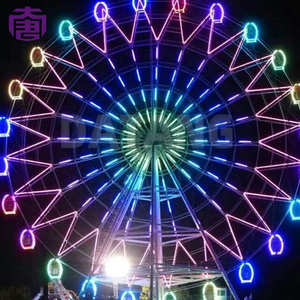 Ip65 Waterproof 4cm Dmx512 Led Point Lights Individual Addressable Rgbw <b>Ferris</b> <b>Wheel</b> Decorations Pc Body Material For Building - Product Image 5