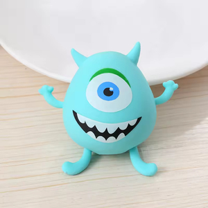 Juguete Blandito con Forma de Monstruo, Juguete Antiestrés de Compresión Lenta, Juguete Sensorial para Aliviar la Ansiedad, Relleno de Harina Blanca, Unisex - Product Image 5