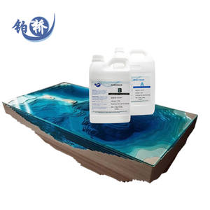 Revêtement de sol et <span class=keywords><strong>peinture</strong></span> de table flexibles en résine époxy transparente non toxique pour les applications fluviales Adhésifs et produits d'étanchéité - Product Image 3