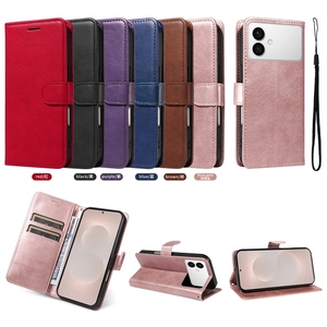 <span class=keywords><strong>Funda</strong></span> de cuero de PU tipo billetera Lisa para Samsung <span class=keywords><strong>Galaxy</strong></span> S26 Pro Ultra S25 Edge FE A06 A07 A17 A16 A26 A36 A56 <span class=keywords><strong>5G</strong></span> A15 A25 A55 - Product Image 3