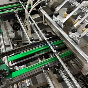 Hot bán đôi-trạm tự động servo-driven giấy carton Erecting Máy takeout container <span class=keywords><strong>Hamburger</strong></span> hộp máy làm - Product Image 3